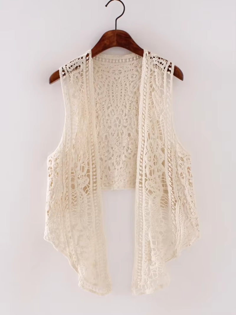 Cardigan Crochet Blouse