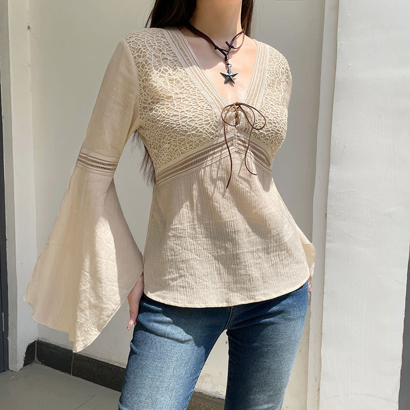 Mesh Long Sleeve Shirt