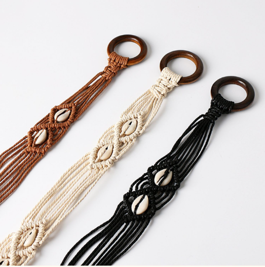 Wide Belt Waist Chain Bohemian Accessories