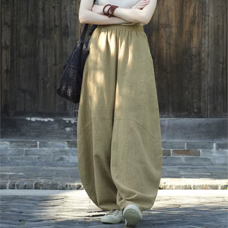 Vintage Linen Bloomers Pants