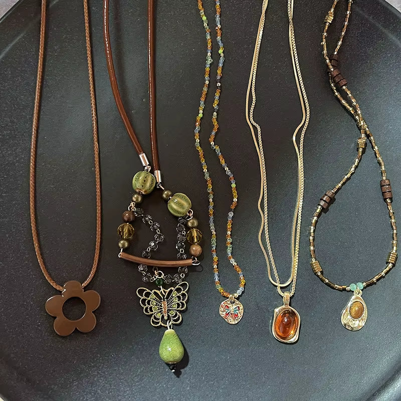 Stone Pendant Necklaces