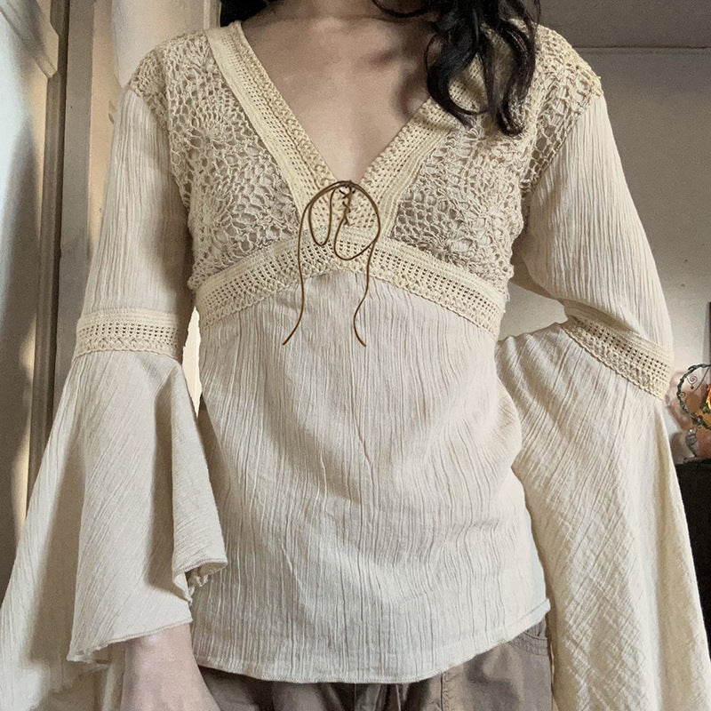 Mesh Long Sleeve Shirt
