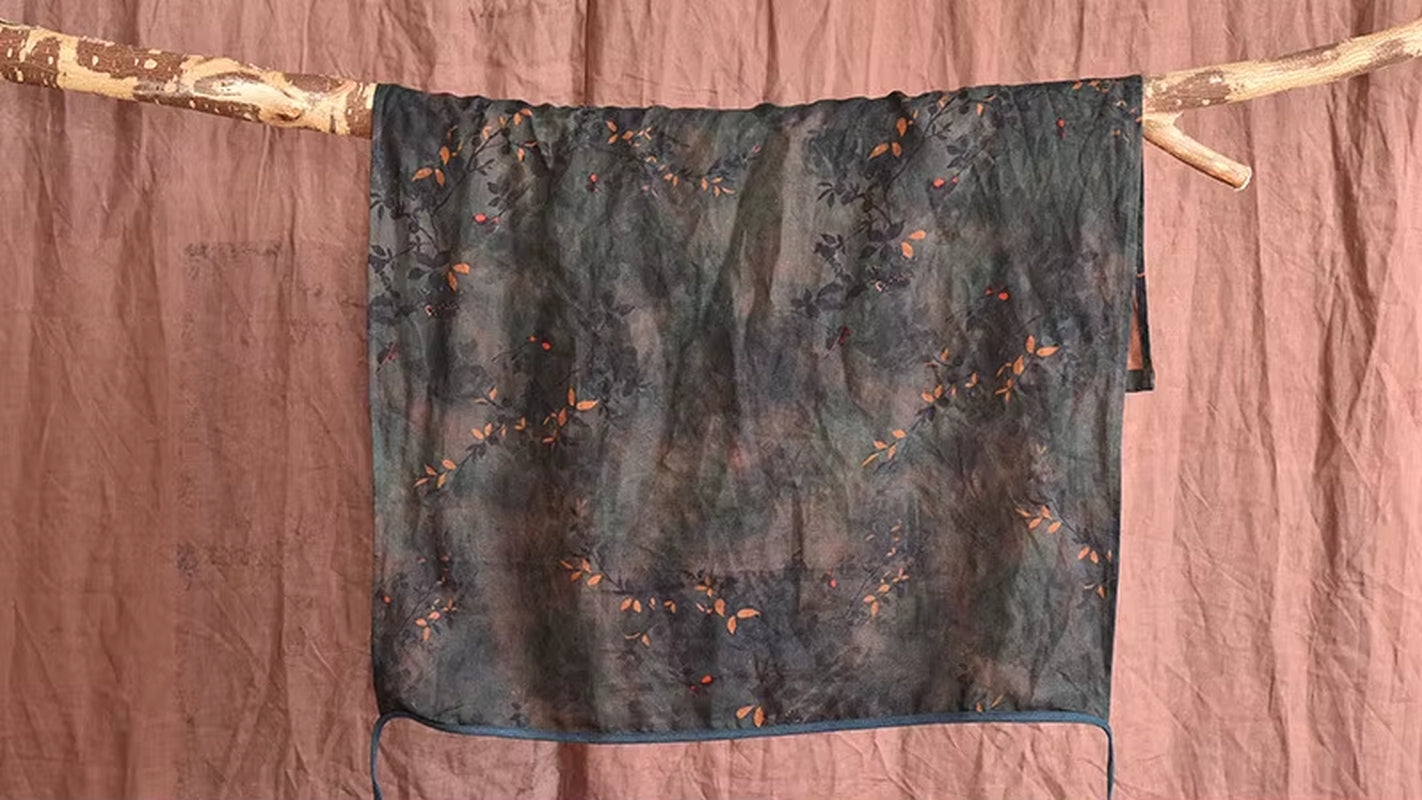 Women Linen Patchwork Skirts Ladies Loose Skirt Female 2025 Skirt Spring Autumn Summer Skirts