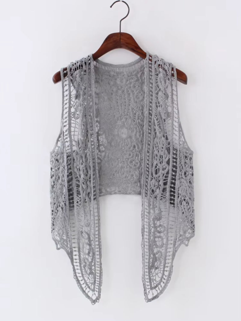 Cardigan Crochet Blouse