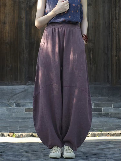 Vintage Linen Bloomers Pants 