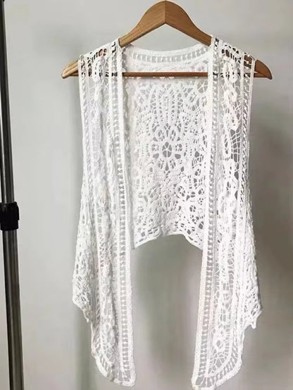  Cardigan Crochet Blouse 