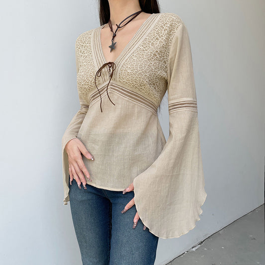 Mesh Long Sleeve Shirt