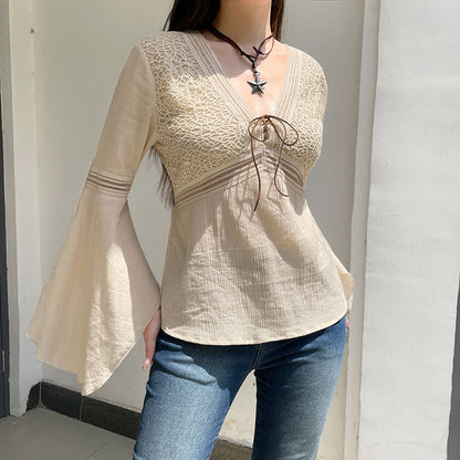 Mesh Long Sleeve Shirt