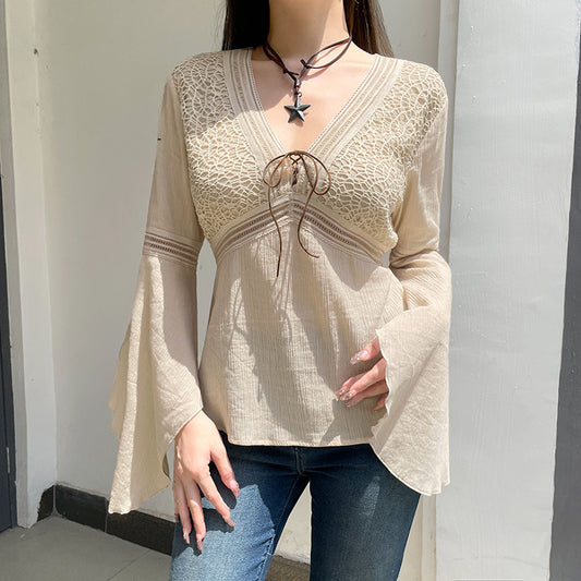 Mesh Long Sleeve Shirt