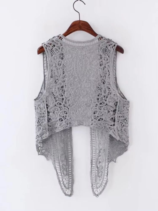  Cardigan Crochet Blouse 