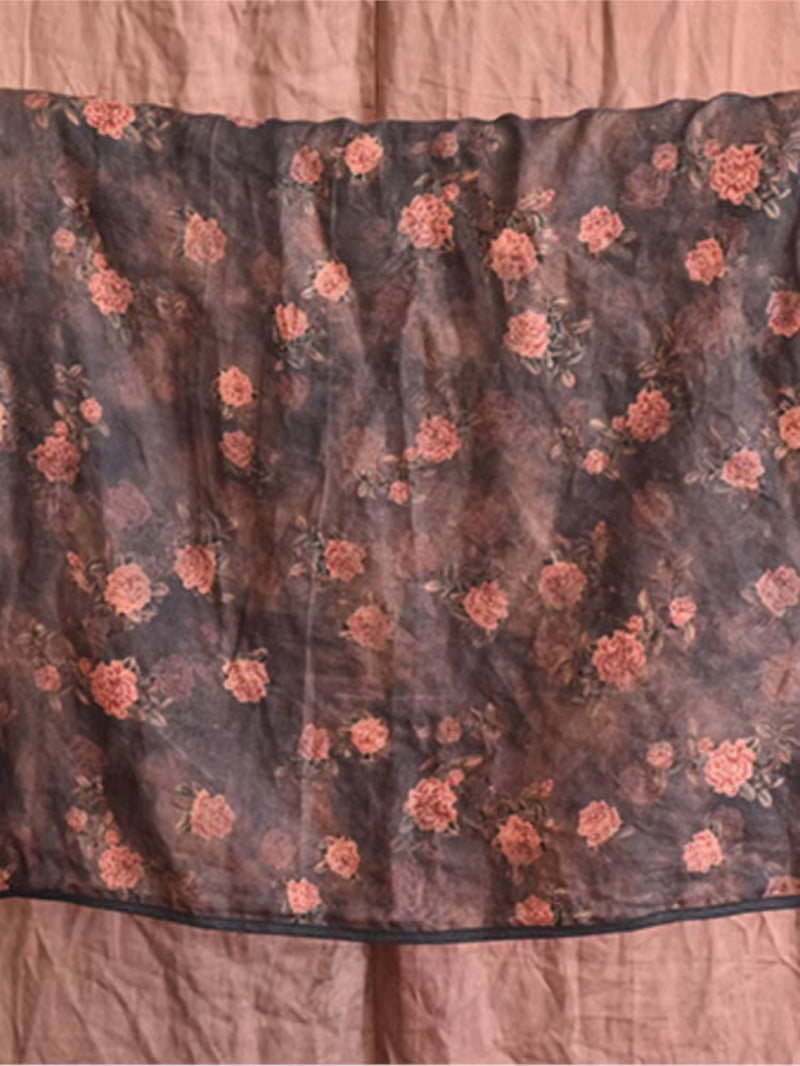 Women Linen Patchwork Skirts Ladies Loose Skirt Female 2025 Skirt Spring Autumn Summer Skirts