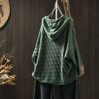 Loose Cotton Knitted Sweater 