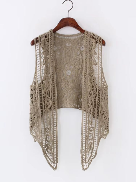  Cardigan Crochet Blouse 