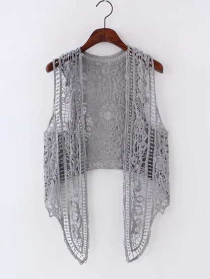  Cardigan Crochet Blouse 